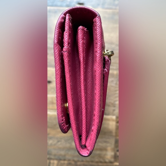 PRADA LONG WALLET WITH DOUBLE SNAPS - Picture 13 of 15